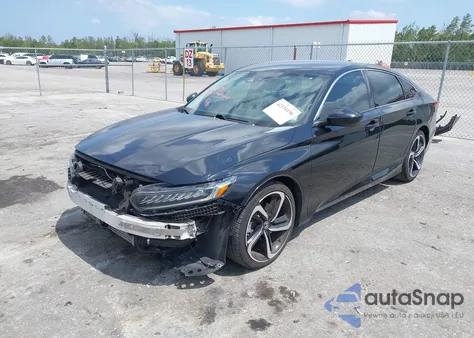 2021 Honda Accord Sport Special Edition из США, поврежденный, VIN 1HGCV1F4XMA043146